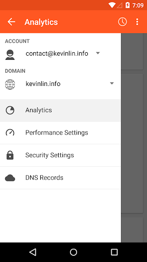 Mobile Manager for CloudFlare