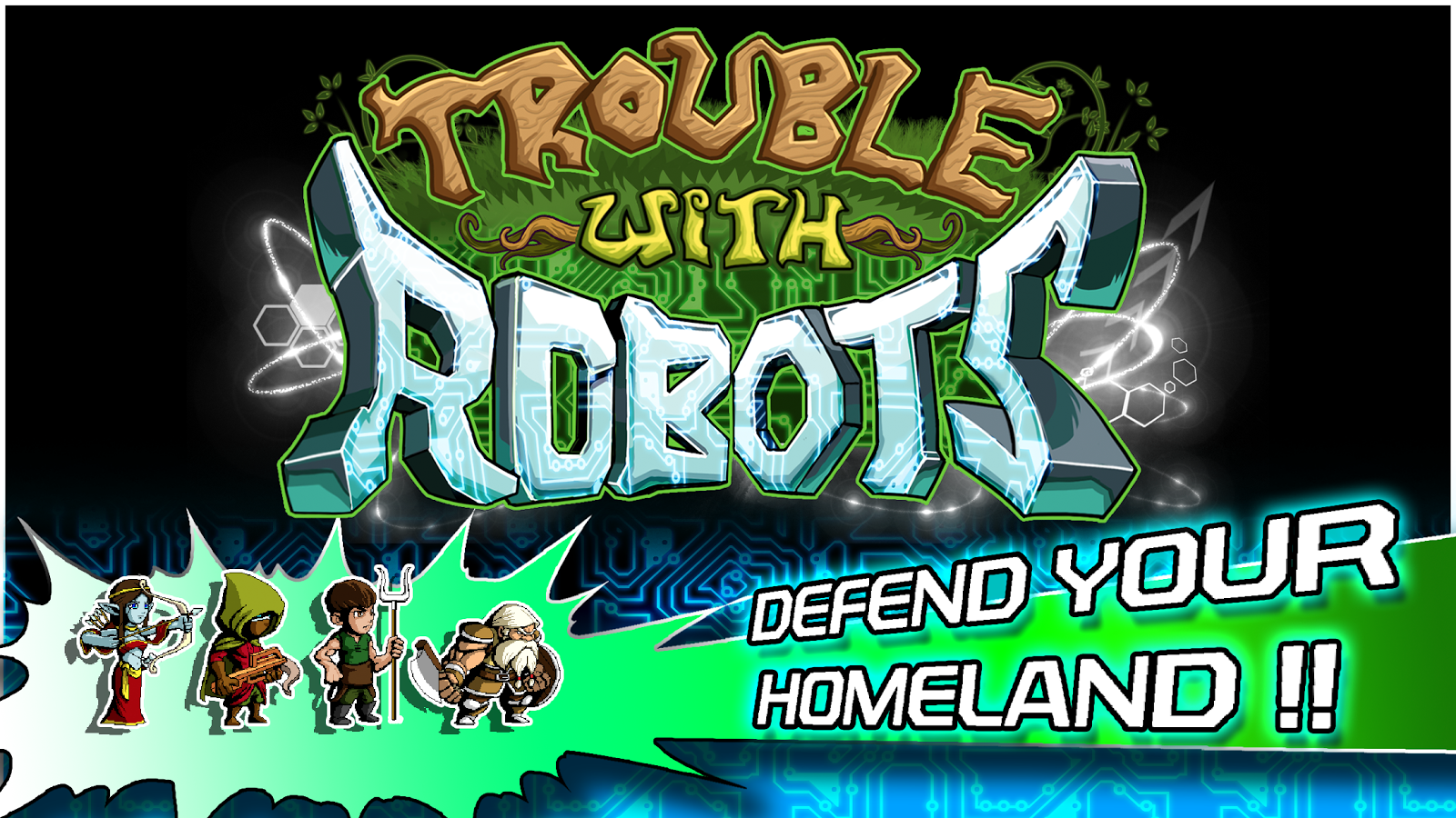    Trouble With Robots- screenshot  