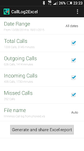 How to download Call Log to Excel 1.0.1 apk for pc