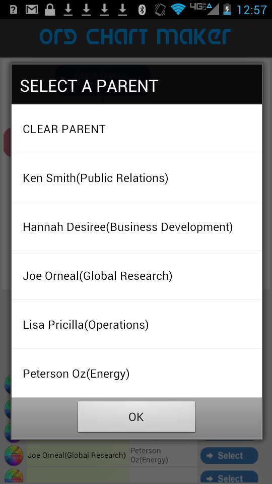 Org Chart Maker Screen 3