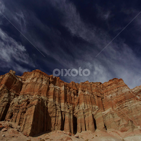 California cool .....Red Rock Canyon Hill, Cantill, California by Tin Tin Abad - Landscapes Mountains & Hills