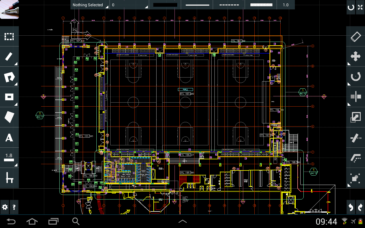 CAD Touch Pro - screenshot