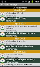 India Holidays 2013 APK Download for Android