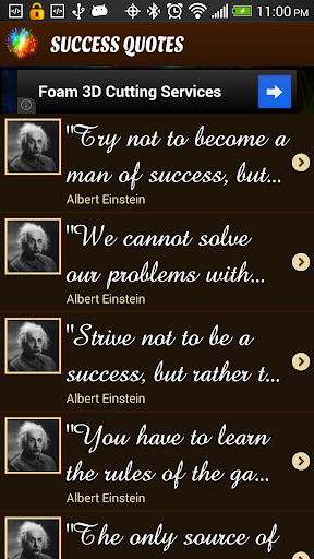 【免費書籍App】Success Is Quotes-APP點子