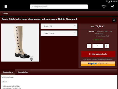 Dark-Desires Onlineshop Screenshots 3