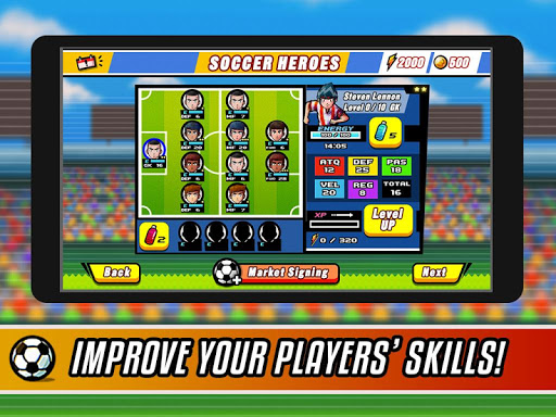 【免費體育競技App】Soccer Heroes RPG-APP點子