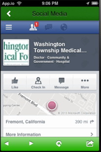 Washington Township Medical Screenshots 2