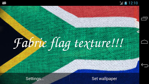 免費下載個人化APP|3D South Africa Flag LWP + app開箱文|APP開箱王