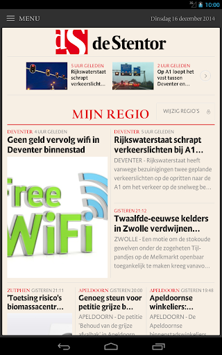 Stentor voor Tablet