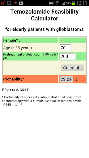 【免費醫療App】TMZ Feasibility Calculator-APP點子