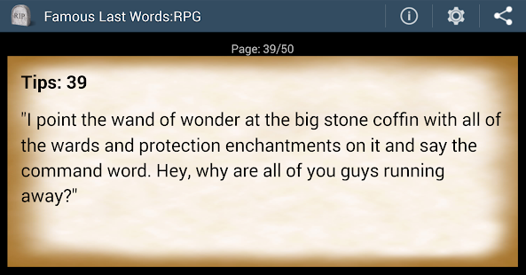 Famous Last Words of RPG Screenshots 0