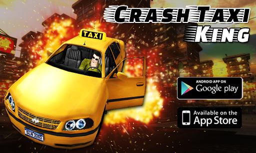 Crazy Crash Taxi King 3D