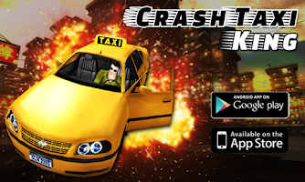 Anteprima screenshot di Crazy Crash Taxi King 3D APK #1