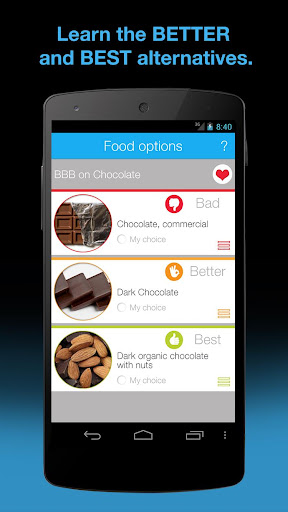 【免費健康App】Bad, Better, Best-APP點子