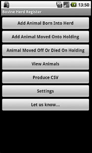 HERDit - Bovine Herd Register Screenshots 0
