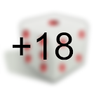 Magic dice Over 18