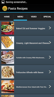 Pasta Recipes Screenshots 1