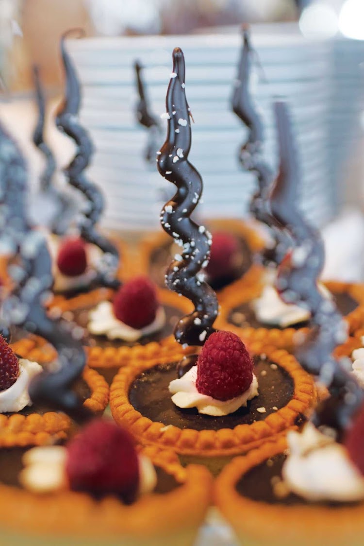Part art, part dessert: Delicate pastries baked daily aboard  Regent Seven Seas cruises.