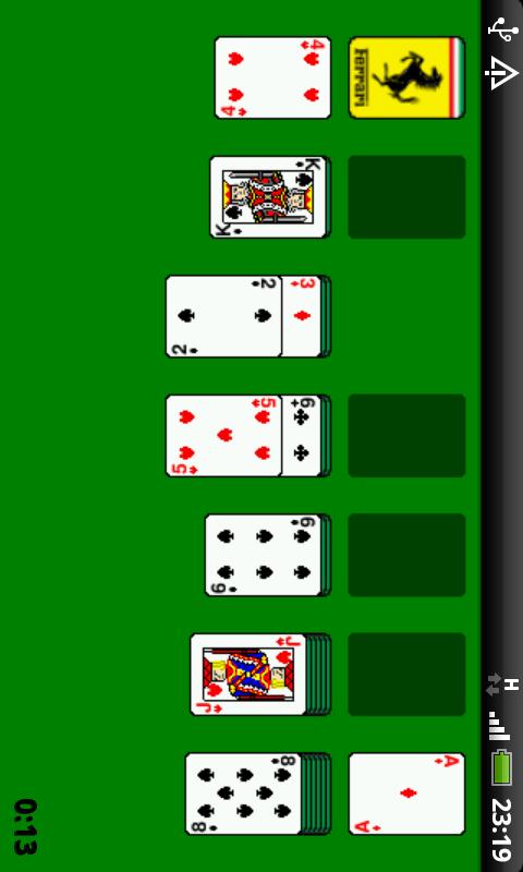 VG Solitaire Screen 2