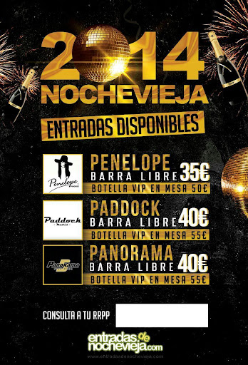 ENTRADAS DE NOCHEVIEJA