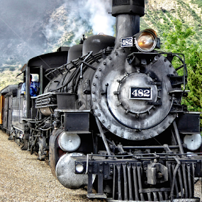 Narrow Gauge Railroad by Sandy Scott - Transportation Trains