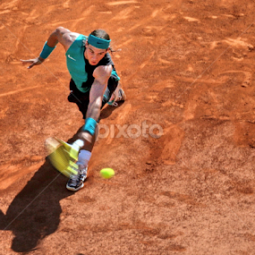 Rafa at foro italico in Rome by Marco Poli - Sports & Fitness Tennis