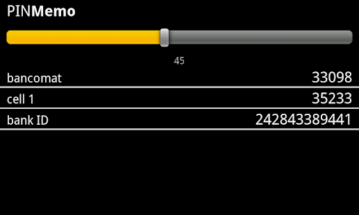 Free PIN Memo APK