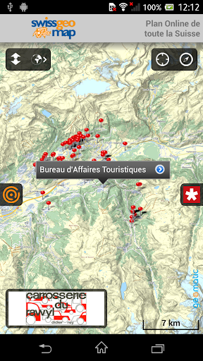 Swissgeo Map