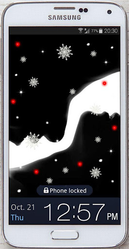 【免費個人化App】Romantic Black n White HQ LWP-APP點子