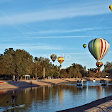 Sunday Morning Balloons by Becky McGuire -  