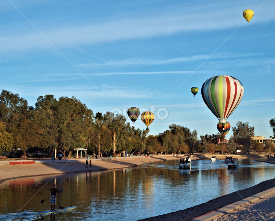 Sunday Morning Balloons by Becky McGuire - News & Events Entertainment