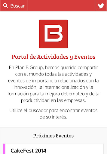 Buscador de eventos