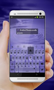 Blurry Purple TouchPal Theme Screenshots 6