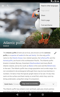 Wikipedia - screenshot thumbnail