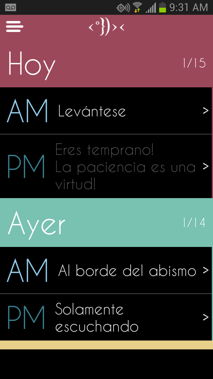 Android application Daily Bible Devotion: Read, Pray, Grow screenshort