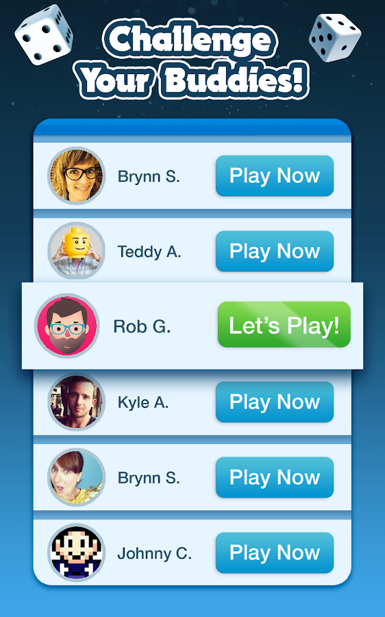 Dice With Buddies™ Free Android Apps on Google Play