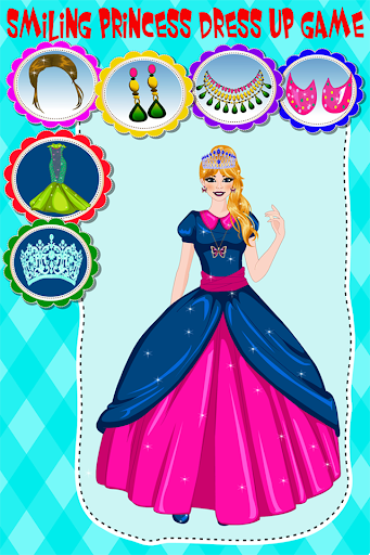 Smiling Princess Dress Up Game