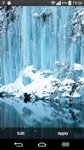 Frozen Waterfall LWP