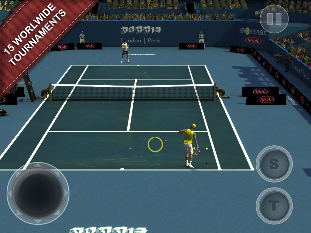 Cross Court Tennis 2 - screenshot