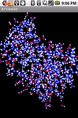 3D Molecule View Screen 2
