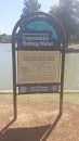 Roadrunner Park Community Fishing Sign 