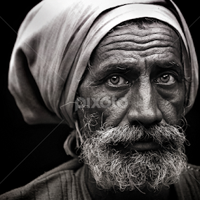 Glance by Pronab Kundu - Black & White Portraits & People