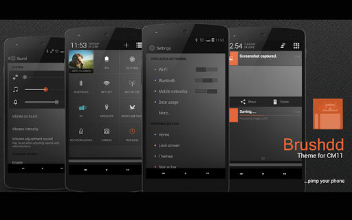 【免費個人化App】Brushdd CM11 theme-APP點子