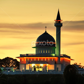 Masjid Jamek Mersing, Mersing, Johor by Eddy  Garcia - Buildings & Architecture Places of Worship