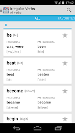 Irregular Verbs (EN/US) poster 1