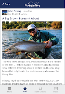 Fly Fishing App | Fly dreamers Screenshots 1