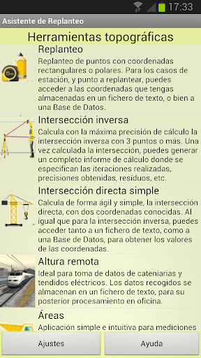 Asistente de Topografía