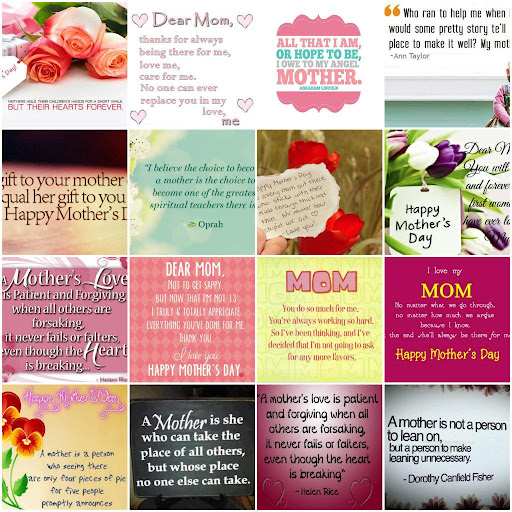 Mother Day's Quotes Cards