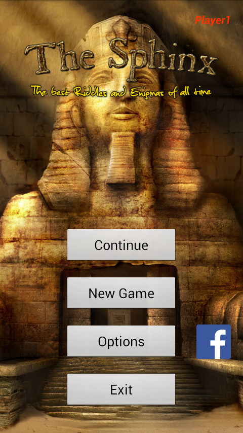 Android application The Sphinx Riddles and Enigmas screenshort