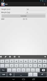 BMI fast calculator free poster 2